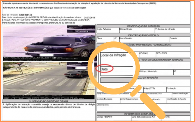 Multas de Trânsito – Secretaria Municipal de Transportes – SMTR
